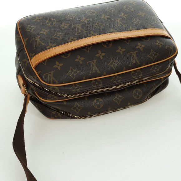 LOUIS VUITTON Monogram Reporter PM Shoulder Bag M45254 LV Auth YKZ223V