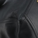SAINT LAURENT Downtown Hand Bag Leather Black Gold 175884 Auth YKZ233A-16