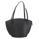LOUIS VUITTON Epi Saint Jacques Shopping Shoulder Bag Black M52272 Auth YKZ240-1