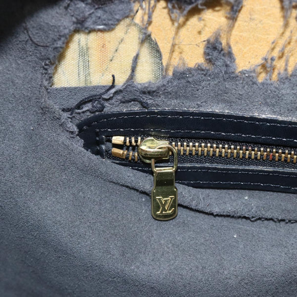 LOUIS VUITTON Epi Saint Jacques Shopping Shoulder Bag Black M52272 Auth YKZ240