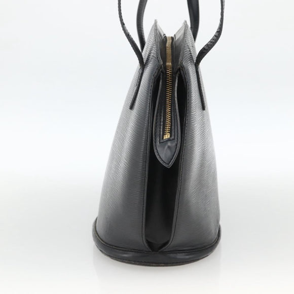 LOUIS VUITTON Epi Saint Jacques Shopping Shoulder Bag Black M52272 Auth YKZ240