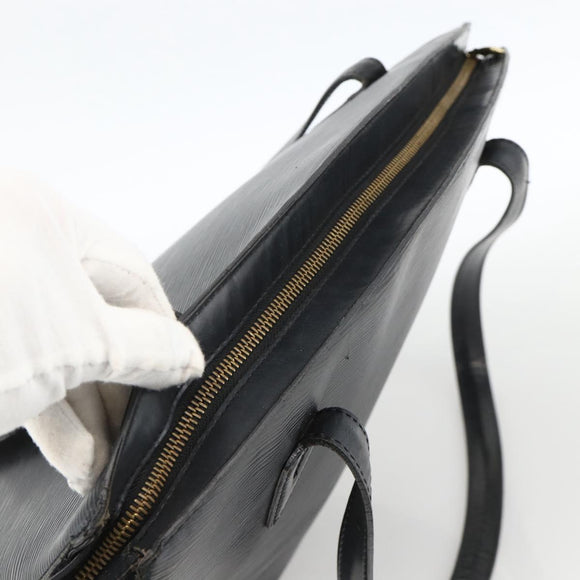 LOUIS VUITTON Epi Saint Jacques Shopping Shoulder Bag Black M52272 Auth YKZ240