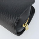 LOUIS VUITTON Epi Dauphine PM Pouch Black M48442 LV Auth YKZ246-15