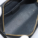 LOUIS VUITTON Epi Dauphine PM Pouch Black M48442 LV Auth YKZ246-10