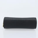 LOUIS VUITTON Epi Dauphine PM Pouch Black M48442 LV Auth YKZ246-6