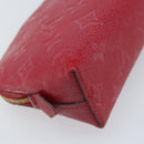 LOUIS VUITTON Monogram Empreinte Pochette PM Pouch Red M69414 Auth YKZ248A-16