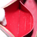 LOUIS VUITTON Monogram Empreinte Pochette PM Pouch Red M69414 Auth YKZ248A-11