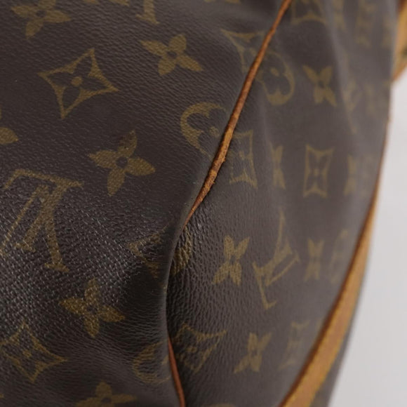 LOUIS VUITTON Monogram Keepall Bandouliere 55 Boston Bag M41414 LV Auth YKZ250