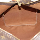 LOUIS VUITTON Monogram Keepall Bandouliere 55 Boston Bag M41414 LV Auth YKZ250-24