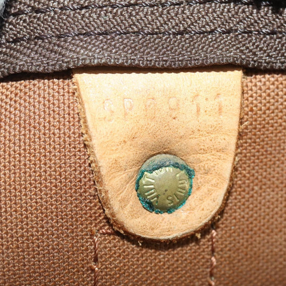 LOUIS VUITTON Monogram Keepall Bandouliere 55 Boston Bag M41414 LV Auth YKZ250