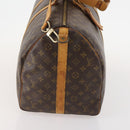 LOUIS VUITTON Monogram Keepall Bandouliere 55 Boston Bag M41414 LV Auth YKZ250-4