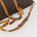 LOUIS VUITTON Monogram Keepall Bandouliere 55 Boston Bag M41414 LV Auth YKZ250-7