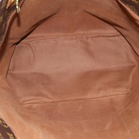 LOUIS VUITTON Monogram Sac Shopping Tote Bag M51108 LV Auth YKZ251