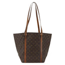 LOUIS VUITTON Monogram Sac Shopping Tote Bag M51108 LV Auth YKZ251-13