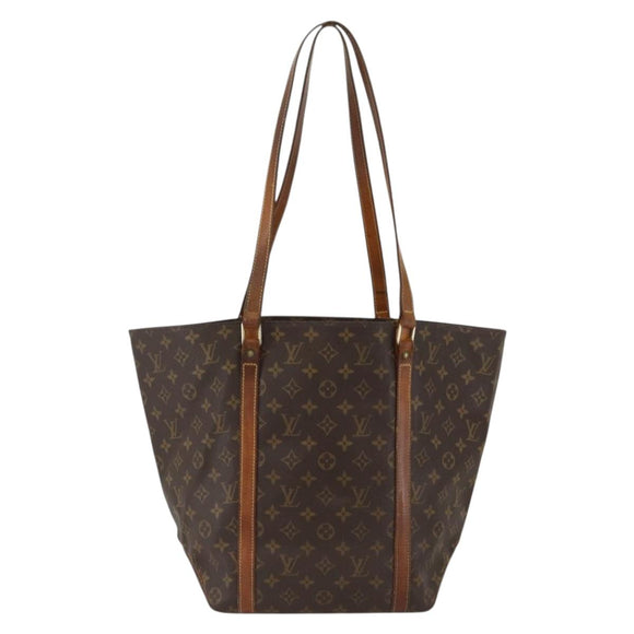 LOUIS VUITTON Monogram Sac Shopping Tote Bag M51108 LV Auth YKZ251