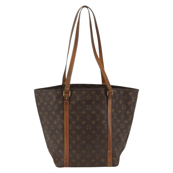 LOUIS VUITTON Monogram Sac Shopping Tote Bag M51108 LV Auth YKZ251