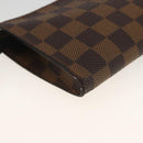 LOUIS VUITTON Damier Ebene Marais Pouch LV Auth YKZ256A-16
