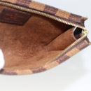 LOUIS VUITTON Damier Ebene Marais Pouch LV Auth YKZ256A-17