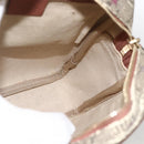 GUCCI GG Supreme Shoulder Bag PVC Beige Gold 233268 Auth YKZ260-18