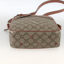 GUCCI GG Supreme Shoulder Bag PVC Beige Gold 233268 Auth YKZ260-5