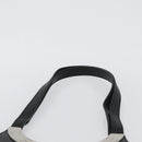CELINE Tote Bag Leather Black Silver Auth YKZ261A-8