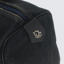 Christian Dior Trotter Canvas Hand Bag Black Auth YKZ265-17