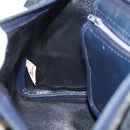 Christian Dior Trotter Canvas Hand Bag Black Auth YKZ265-19