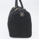Christian Dior Trotter Canvas Hand Bag Black Auth YKZ265-3