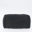 Christian Dior Trotter Canvas Hand Bag Black Auth YKZ265-5