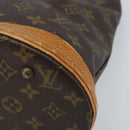 LOUIS VUITTON Monogram Bucket PM Shoulder Bag M42238 LV Auth YKZ267-16