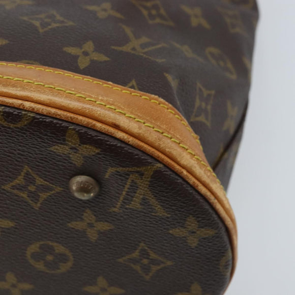 LOUIS VUITTON Monogram Bucket PM Shoulder Bag M42238 LV Auth YKZ267