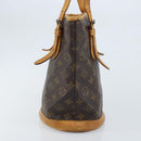 LOUIS VUITTON Monogram Bucket PM Shoulder Bag M42238 LV Auth YKZ267-4