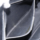 BURBERRY Nova Check Hand Bag Wool Black Auth YKZ271A-20
