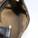 FENDI Zucca Canvas Hand Bag Black Brown Auth YKZ272-23