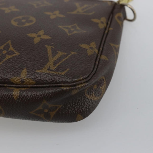 LOUIS VUITTON Monogram Pochette Accessoires Pouch M51980 LV Auth YKZ273