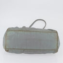 PRADA Hand Bag Nylon 2way Green Silver Auth YKZ274-11