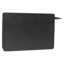 LOUIS VUITTON Epi Pochette Homme Clutch Bag Black M52522 LV Auth YKZ275-1
