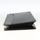 LOUIS VUITTON Epi Pochette Homme Clutch Bag Black M52522 LV Auth YKZ275-3