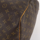 LOUIS VUITTON Monogram Keepall 55 Boston Bag M41424 LV Auth YKZ276-14