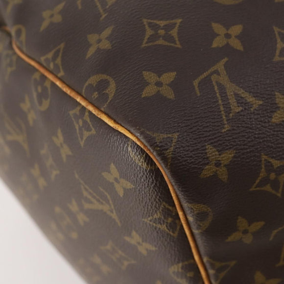 LOUIS VUITTON Monogram Keepall 55 Boston Bag M41424 LV Auth YKZ276