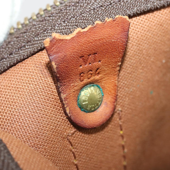 LOUIS VUITTON Monogram Keepall 55 Boston Bag M41424 LV Auth YKZ276