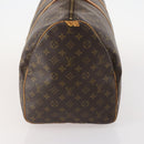 LOUIS VUITTON Monogram Keepall 55 Boston Bag M41424 LV Auth YKZ276-4