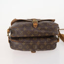 LOUIS VUITTON Monogram Saumur 30 Shoulder Bag M42256 LV Auth YKZ280-11