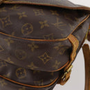 LOUIS VUITTON Monogram Saumur 30 Shoulder Bag M42256 LV Auth YKZ280-12