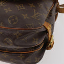 LOUIS VUITTON Monogram Saumur 30 Shoulder Bag M42256 LV Auth YKZ280-14