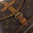 LOUIS VUITTON Monogram Saumur 30 Shoulder Bag M42256 LV Auth YKZ280-19
