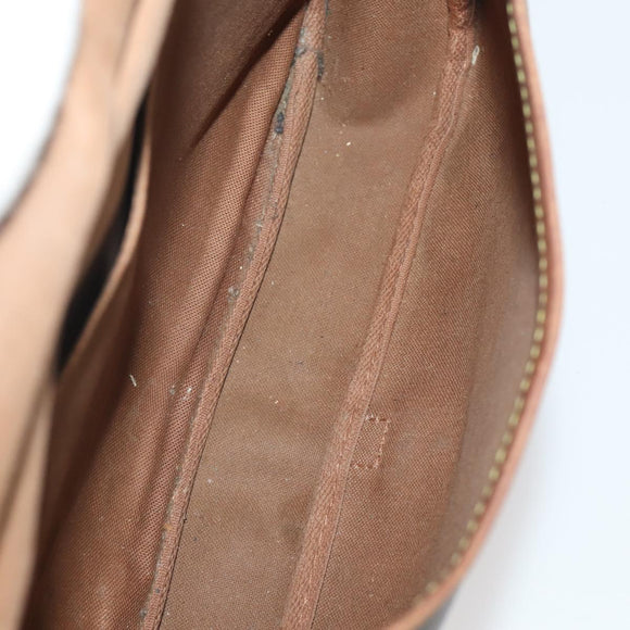 LOUIS VUITTON Monogram Saumur 30 Shoulder Bag M42256 LV Auth YKZ280