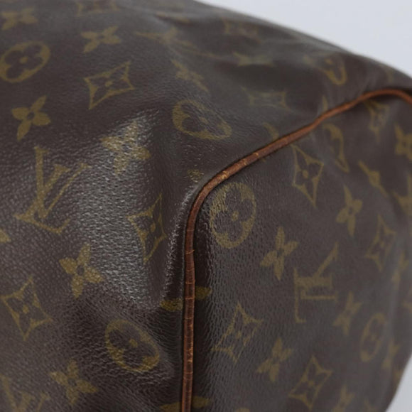LOUIS VUITTON Monogram Speedy 35 Hand Bag M41524 LV Auth YKZ282