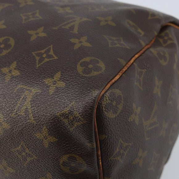 LOUIS VUITTON Monogram Speedy 35 Hand Bag M41524 LV Auth YKZ282