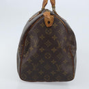 LOUIS VUITTON Monogram Speedy 35 Hand Bag M41524 LV Auth YKZ282-4